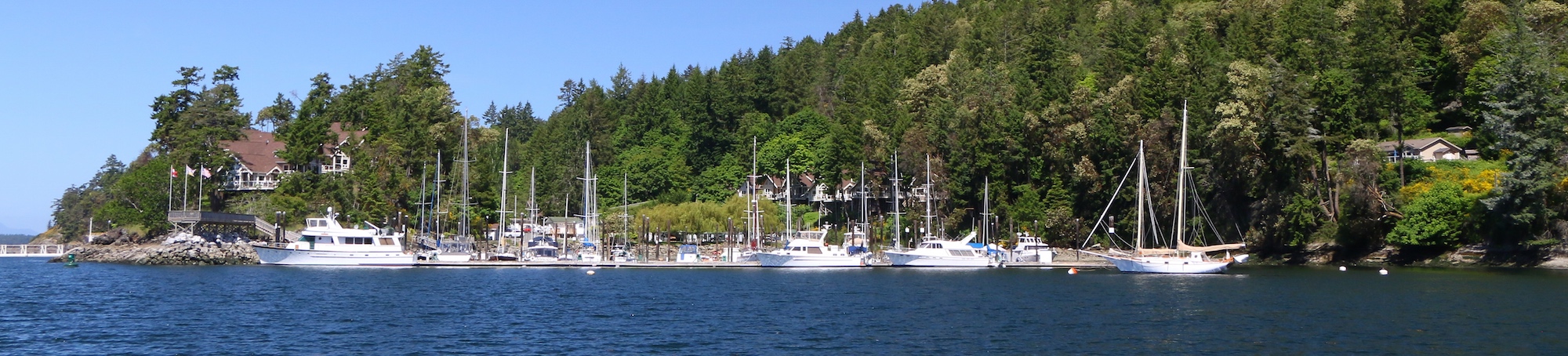 otterbay marina Pender Island, BC