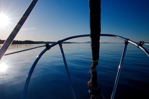 Otter Bay Marina Pender Island, BC on the boat