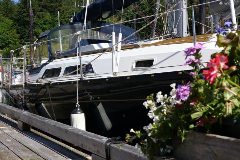 Otter Bay Marina Pender Island, BC marina