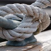 Otter Bay Marina Pender Island, BC rope