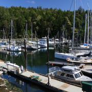 Otter Bay Marina Pender Island, BC marina